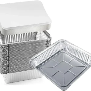 4583 ALUMINIUM FOIL CONTAINER (2100ML) WITH PAPER LID - Image 2